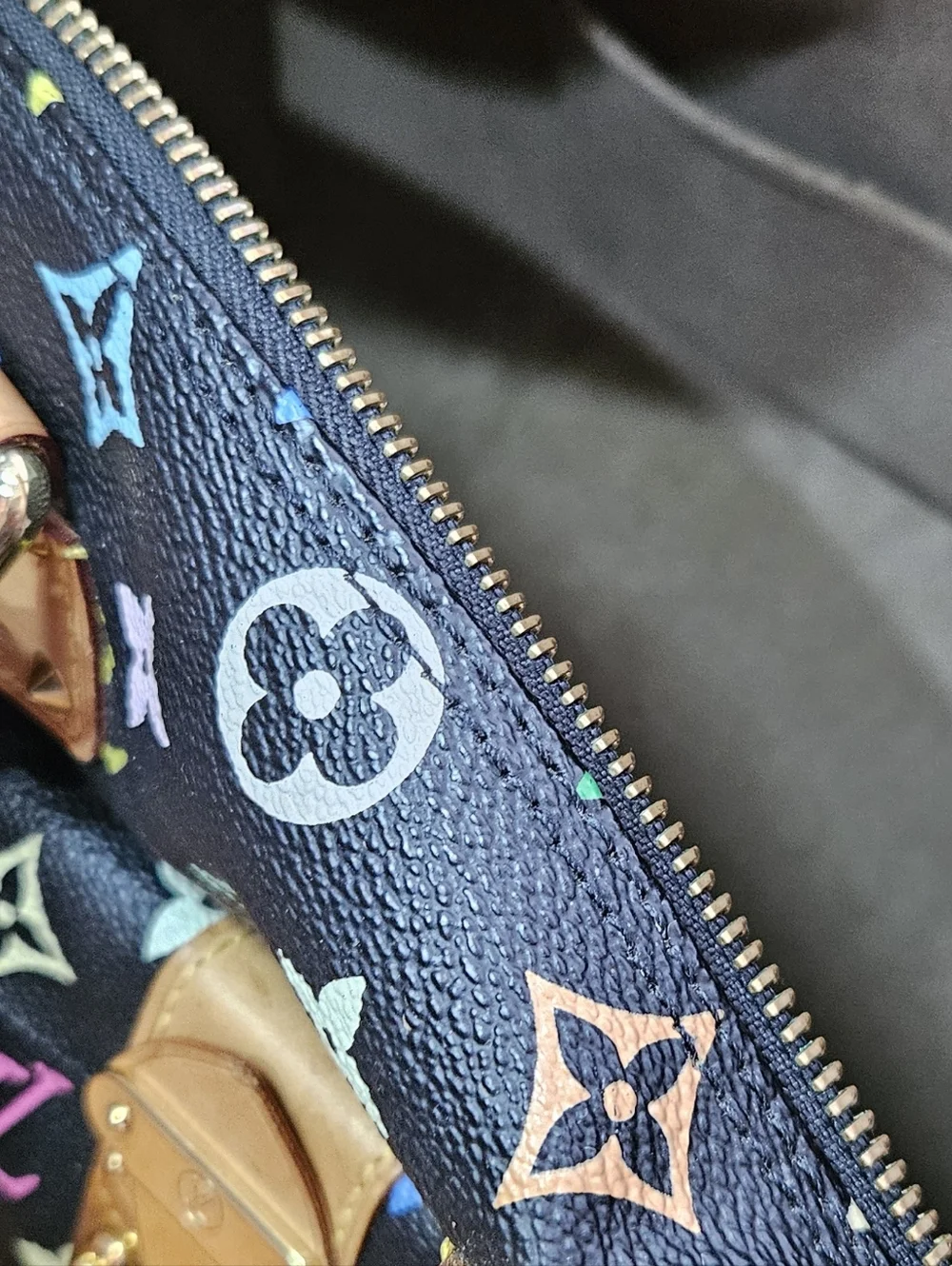 ✨️Louis Vuitton Black Multicolor Monogram Speedy 30✨️ - Picture 7 of 10